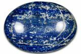 Polished Lapis Lazuli Palm Stone - Pakistan #352551-1
